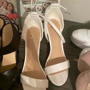 White heels